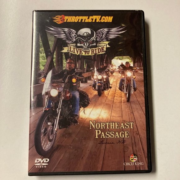 Live to Ride: Northeast Passage DVD - ThrottleTV.com, Laconia, NH - Harley Biker - Picture 1 of 4